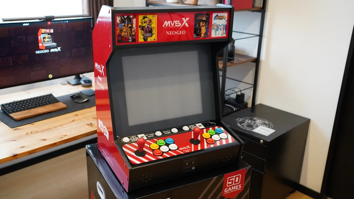 自宅がゲーセンに！ネオジオアーケード筐体「SNK NEOGEO MVSX HOME ARCADE」を購入、三和電子製レバー&ボタン換装 |  OcchiGames